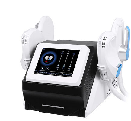 Schwarzer Abnehmenmuskel der schönheits-Maschinen-3000W  errichten -Körper, der Doppelgriffe umreißt