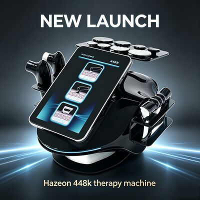 Hazeon 3 in 1 Tecar CET RET Therapie Diathermie Physiotherapie 448 kHz Tecar Therapiegeräte Sportverletzung Schmerzlinderung