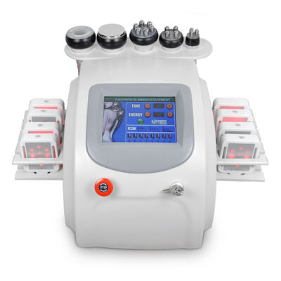 Multifunktionale 6 In 1 Ultraschall Kavitation RF Vakuum Laser Ziel Körper Abnehmen Hautstraffung Maschine Für Schönheitssalon