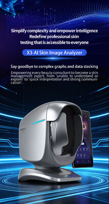 Tragbarer X3-Hautdiagnosescanner, AI-Kamera, 15,6-Zoll-HD-Display, Schönheitsklinik-Gesichtsanalysegerät