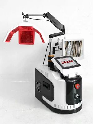 Desktop-Kopfhauterkennungs-Haarwachstumsmaschine Rotes PDT-Licht Anti-Haarausfall-Salon-Schönheitsausrüstung