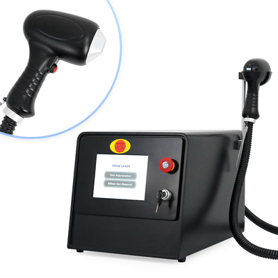 Doppelte TECHNISCHE abkühlende Wellenlängen der Haar-Abbau-Maschinen-3 755 808 1064 Dioden-Laser für Badekurort