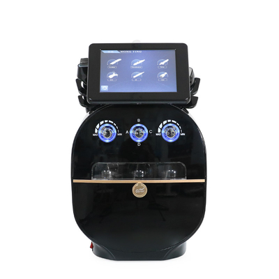 6 in 1 Dermabrasion Gesichtstherapie-Maschine mit 6 Griffen