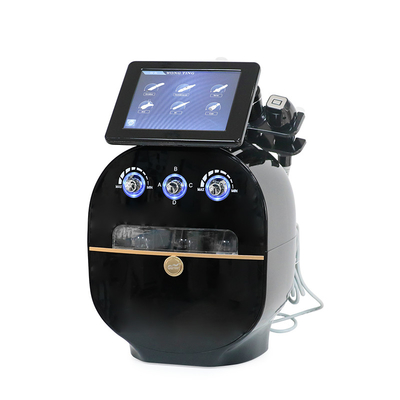 6 in 1 Dermabrasion Gesichtstherapie-Maschine mit 6 Griffen
