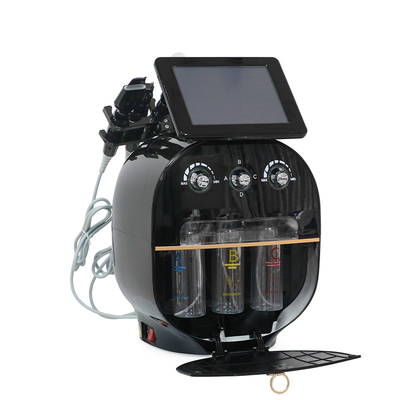 6 in 1 Dermabrasion Gesichtstherapie-Maschine mit 6 Griffen