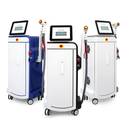 Vertikale 808nm Diodenlasermaschine für dauerhafte Haarentfernung