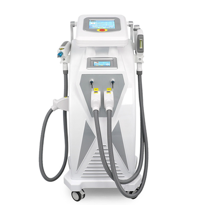 Dual Screen 3 In 1 Multifunktion IPL RF Nd Yag Laser für Hautverjüngung Haarentfernung Schönheitsmaschine
