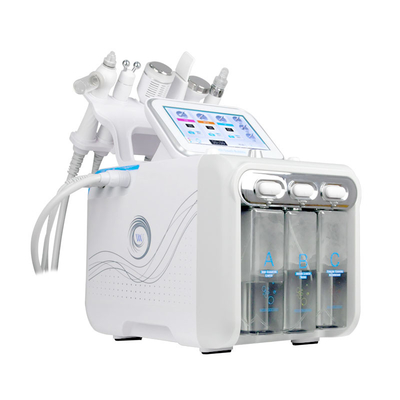 7 in 1 Multifunktionale Hautpflege Hydra Blackhead Extraction Hydro aqua Gesichtsschönheitsmaschine mit LED-Maske