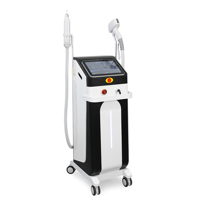 2 in 1 808nm Laser Dauerhaar Tattoo Entfernung Yag Diode Schönheitssalon 3 Wellenlängen Diode Laser