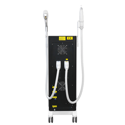 2 in 1 808nm Laser Dauerhaar Tattoo Entfernung Yag Diode Schönheitssalon 3 Wellenlängen Diode Laser