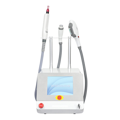3 in 1 Picosecond Laser Haarentfernung Ipl RF Maschine mit 3pcs Griff