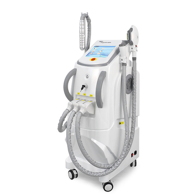 Multifunktionelle Schönheitsmaschine 3 in 1 Elight Ipl Opt Haarentfernung und Nd Yag Carbon Peeling Tätowierung Entfernung Maschine
