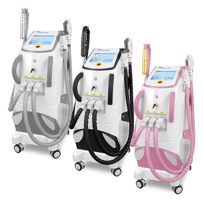 Multifunktionelle Schönheitsmaschine 3 in 1 Elight Ipl Opt Haarentfernung und Nd Yag Carbon Peeling Tätowierung Entfernung Maschine