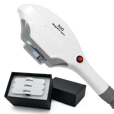 Multifunktionale IPL/Laser-Maschine zur Haarentfernung + Tattooentfernung + Faltenentfernung
