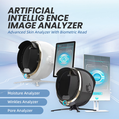 Tragbare 3D-Hautanalysator Gesichtsscanner Neue KI-Technologie für Haar-Körper-Analyse Verbesserte Salon Haut-Test-Diagnostik-Maschine