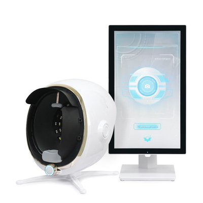 Tragbare 3D-Hautanalysator Gesichtsscanner Neue KI-Technologie für Haar-Körper-Analyse Verbesserte Salon Haut-Test-Diagnostik-Maschine