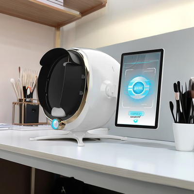 Tragbare 3D-Hautanalysator Gesichtsscanner Neue KI-Technologie für Haar-Körper-Analyse Verbesserte Salon Haut-Test-Diagnostik-Maschine