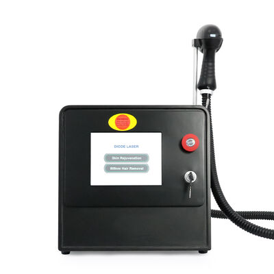 Schwarze Farbe 808nm Diode Laser Portable 808 Laser Diode Haarentfernung Maschine schmerzlose Schönheitsmaschine