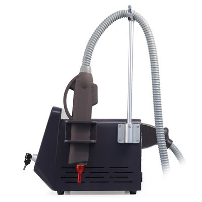 8 Zoll-Bildschirm schwarze Farbe Laser Tattoo Entfernung Protable Schönheitsmaschine Laser Entfernung Laser Tattoo Entfernung Augenbrauen Tattoo Entfernung Muttermal Entfernung Laser Schönheitsgerät