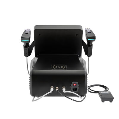 Home and Beauty Salon Use Desktop Microneedling Machine 2 Handles Professional Skin Needling Beauty Device for Face Body Use Lifting Tightening Beauty Machine