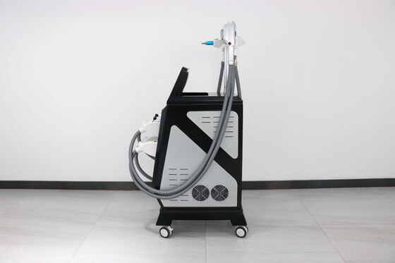 Vertikale Schönheitsmaschine 4 in 1 Multifunktionales Schönheitsgerät und Laser-Haarentfernungssystem