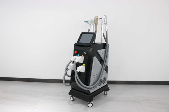 Vertikale Schönheitsmaschine 4 in 1 Multifunktionales Schönheitsgerät und Laser-Haarentfernungssystem