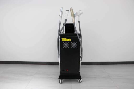 Vertikale Schönheitsmaschine 4 in 1 Multifunktionales Schönheitsgerät und Laser-Haarentfernungssystem