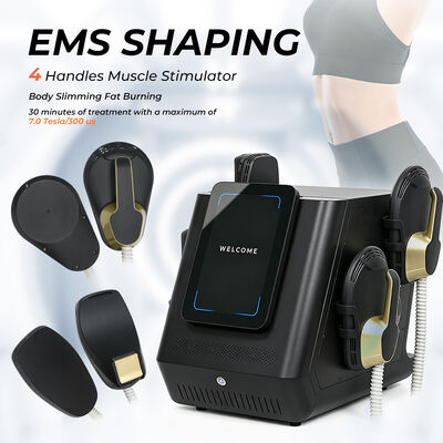 Portable EMS Body Sculpting Machine mit 2800W Ausgangsleistung 12-Zoll-Bildschirm und EMSlim-Technologie für Muskelstimulation