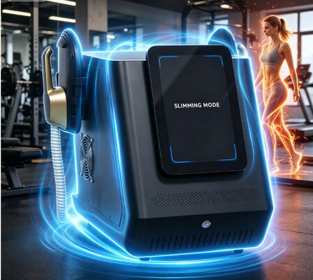 Portable EMS Body Sculpting Machine mit 2800W Ausgangsleistung 12-Zoll-Bildschirm und EMSlim-Technologie für Muskelstimulation