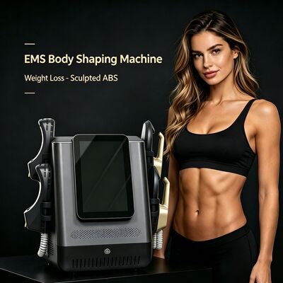 Portable EMS Body Sculpting Machine mit 2800W Ausgangsleistung 12-Zoll-Bildschirm und EMSlim-Technologie für Muskelstimulation