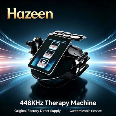 Maquina De Terapia Hazeen 448kHz mit Frequenz von 448kHz und Technologie Cet+Ret für die Wiederherstellung der Haut und des Körpers