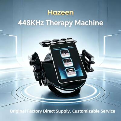 Das Therapiegerät Hazeen von 448 KHz wird La Piel, Adelgazar und Moldear El Cuerpo und Calmar Los Meridianos bestätigen.
