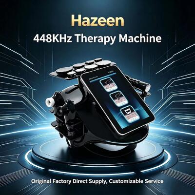 Das Therapiegerät Hazeen von 448 KHz wird La Piel, Adelgazar und Moldear El Cuerpo und Calmar Los Meridianos bestätigen.