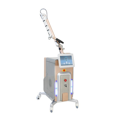 Professionelle Picolaser Q Switch Nd Yag Pikosekunden-Lasermaschine zur Entfernung von Tattoo-Pigmenten und Hautverjüngung