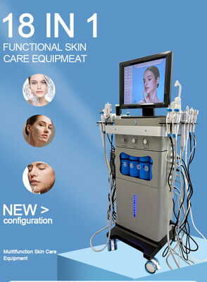 18-in-1 Aqua Exfoliate Oxygen Nourish Repair Facial Bright Spa Professionelles Gerät