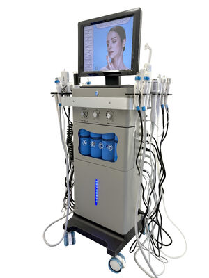 18-in-1 Aqua Exfoliate Oxygen Nourish Repair Facial Bright Spa Professionelles Gerät