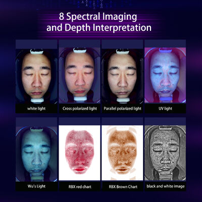 X3 Hautanalysator AI Kamera Salon Gesichtsdiagnose Schönheitsdetektor HD Scanner Maschinenausrüstung