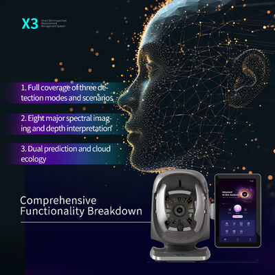 X3 Hautanalysator AI Kamera Salon Gesichtsdiagnose Schönheitsdetektor HD Scanner Maschinenausrüstung