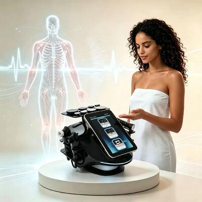 Tragbare 448KHz TECAR Therapie Maschine RET CET Radiofrequenz Schönheitsgeräte für Gesichtspflege Körper Kontur SPA