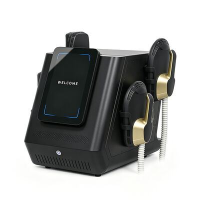 Professionelles 4-Griff-EMS-Body-Sculpt-RF-Muskelstimulationsgerät