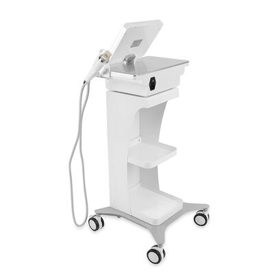 The new generation of gold radio frequency 2 in 1 beauty device, radio frequency anti-aging, facial lifting and firming, Portable skin rejuvenation device.