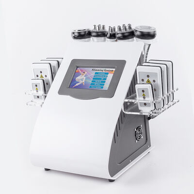 6-in-1- Vakuum-Kavitations-Schlankheitsmaschine mit HF- und EMS-Funktionen für Körperkontur, Fettabbau und Hautstraffung