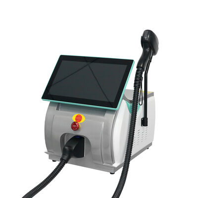 Professionelle 808 Diodenlaser-Haarentfernungsmaschine mit Eiskontaktsystem, Hautverjüngungs-Laser-Depilationsmaschine für Schönheitssalons