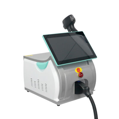 Professionelle 808 Diodenlaser-Haarentfernungsmaschine mit Eiskontaktsystem, Hautverjüngungs-Laser-Depilationsmaschine für Schönheitssalons
