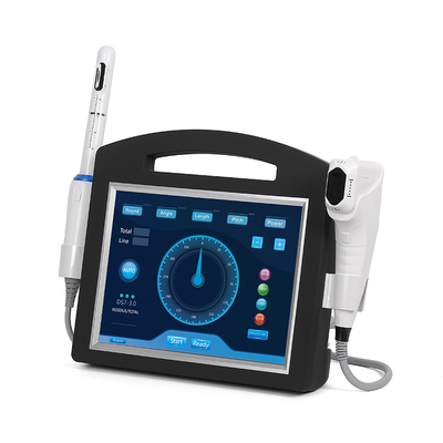 Portable 12 Linien 7d Weihnachtspatrone 10000 Schüsse Gesichtslift Vaginal Straffung 4d Hifu-Maschine