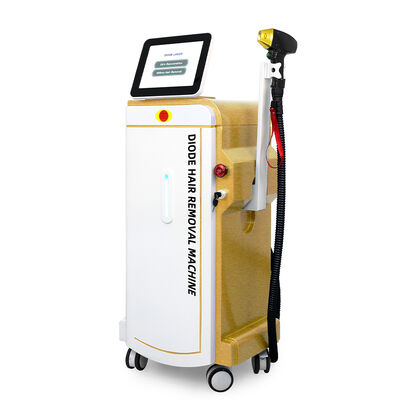 600 W 808 nm Diodenlaser-Haarentfernungsgerät mit Eiskühlung und 8-Zoll-Touchscreen