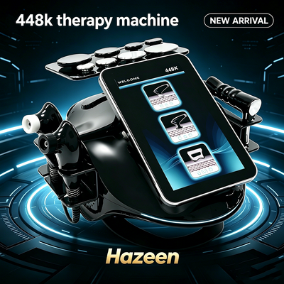 Hazeen 448K Diathermie Tecar Maschine CET RET RF 448Khz Physiotherapie Rehabilitation Haut straffen Schönheitsgeräte für Klinik Salon