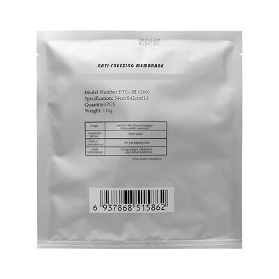 Fabrikversorgung 110 g Freezefats Frostschutzmembran Einwegzubehör für Kryolipolyse Body Slim Beauty Equipmen