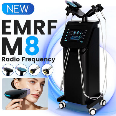 2026 Neueste 4-in-1 EMRF M8 Gold Fractional Microneedling Gesichtsmaschine zur Hautverjüngung und Hautstraffung