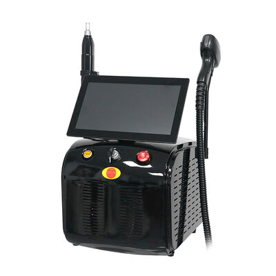 2-in-1 Dreifach-Wellenlängen-tragbare Diodenlaser-Maschine 808nm 755nm 1064nm 808 Diodenlaser und Tattoo-Entfernungs-Schönheitssalon-Ausrüstung